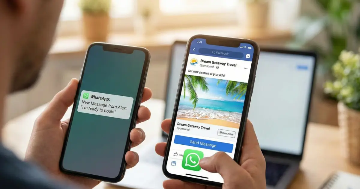 From Facebook Scrolling to WhatsApp Booking